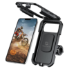Fully Waterproof Handlebar Mobile Phone Holder with 360° Rotation for Bike | Scooter| Bicycle Ideal for Maps and GPS Navigation